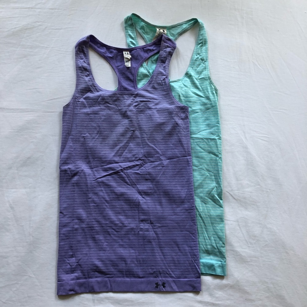 Under Armour Seamless Lavender Tank